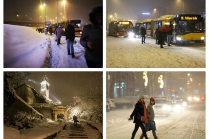 PARALISANA SRBIJA Kako je snijeg za 24 časa Beograd i druge gradove BACIO NA KOLJENA