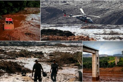 Broj žrtava usljed pucanja brane u Brazilu porastao na 65, više stotina ljudi nestalo