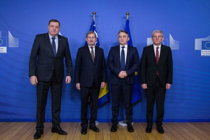 „BiH ima PRIJATELJE U BRISELU“: Dodik, Komšić i Džaferović sa Hanom, Junkerom i Tuskom