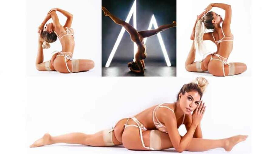PROVOKATIVNE POZE U DONJEM VEŠU Seksi Kira promoviše potpuno drugačiji POGLED NA JOGU (FOTO)