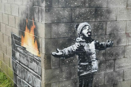 Prodat mural neuhvatljivog uličnog umjetnika Banksija