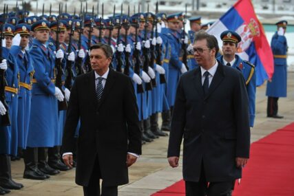 SASTANAK PAHORA I VUČIĆA Slovenija pruža podršku Srbiji na putu za članstvo u Evropskoj uniji