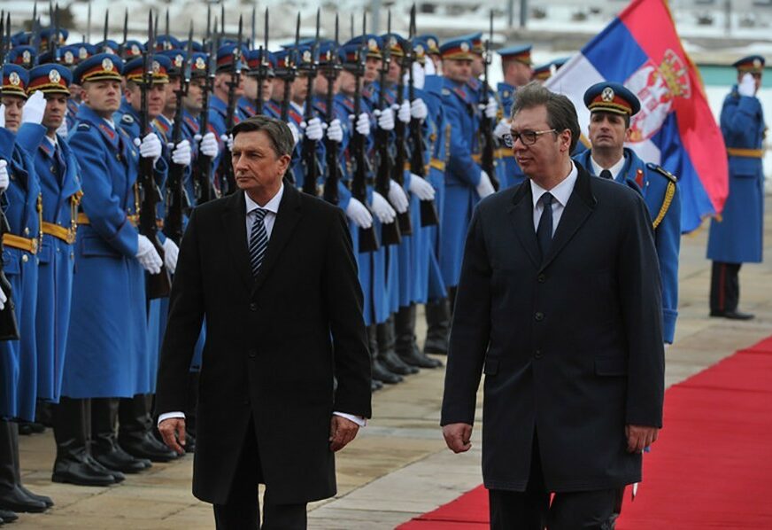 Pahor završio posjetu Srbiji