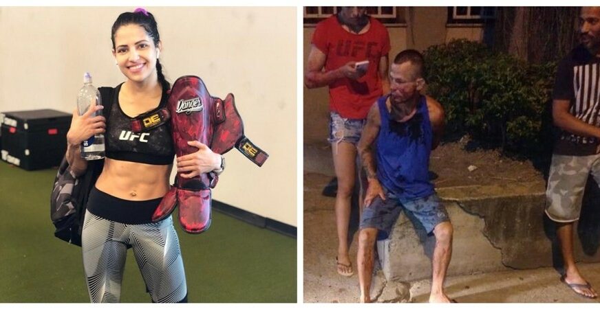 KAO DA GA JE PREGAZILO DIVLJE KRDO Djevojka UFC borac PRETUKLA PLJAČKAŠA i zadržala ga do dolaska policije