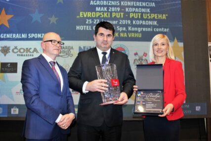 Načelnik Lopara Rado Savić dobitnik prestižne nagrade za razvoj preduzetništva na Kopaoniku