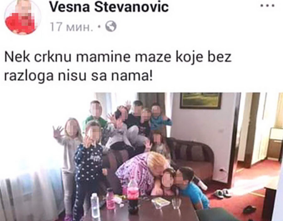 "NEK' CRKNU MAMINE MAZE" Učiteljica odvela djecu na rekreativnu nastavu pa statusom na Fejsbuku ZGROZILA SVE