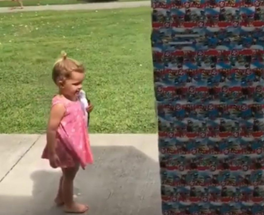 ŠTA JE SREĆA Djevojčica je dobila OGROMAN POKLON, a pogledajte njenu reakciju kada ga je otvorila (VIDEO)