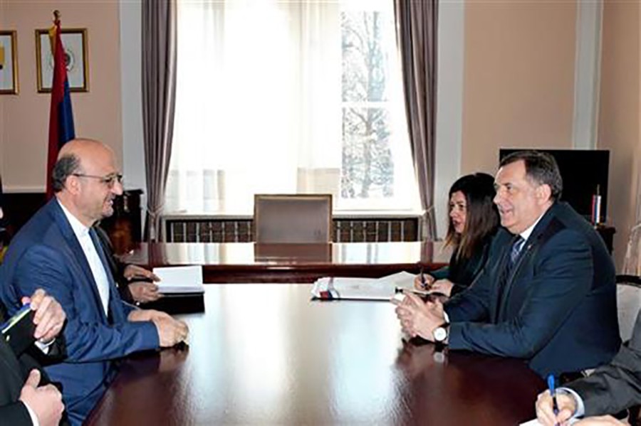 Dodik: Cijenim Iran i Irance, potrudiću se da unaprijedimo saradnju