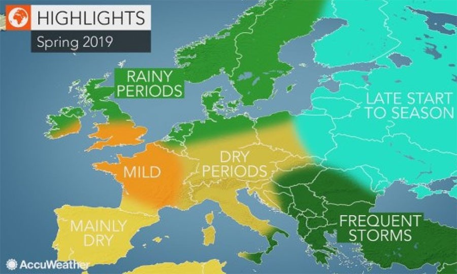 OBJAVLJENA DUGOROČNA PROGNOZA Narednih dana natprosječno toplo, u BiH proljeće bez padavina
