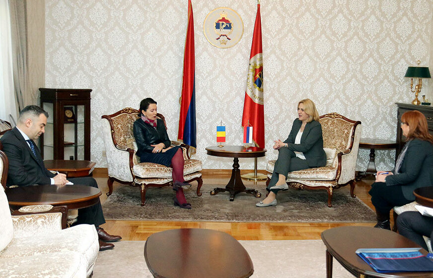 Cvijanović sa ambasadorom Rumunije u BiH: Srpska je odmah nakon izbora manifestovala političku stabilnost