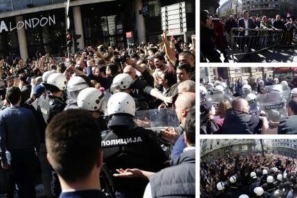 KRAJ DRAME U BEOGRADU Demonstranti koji su blokirali Presjedništvo i stanicu policije razišli se uz OVE RIJEČI (FOTO, VIDEO)