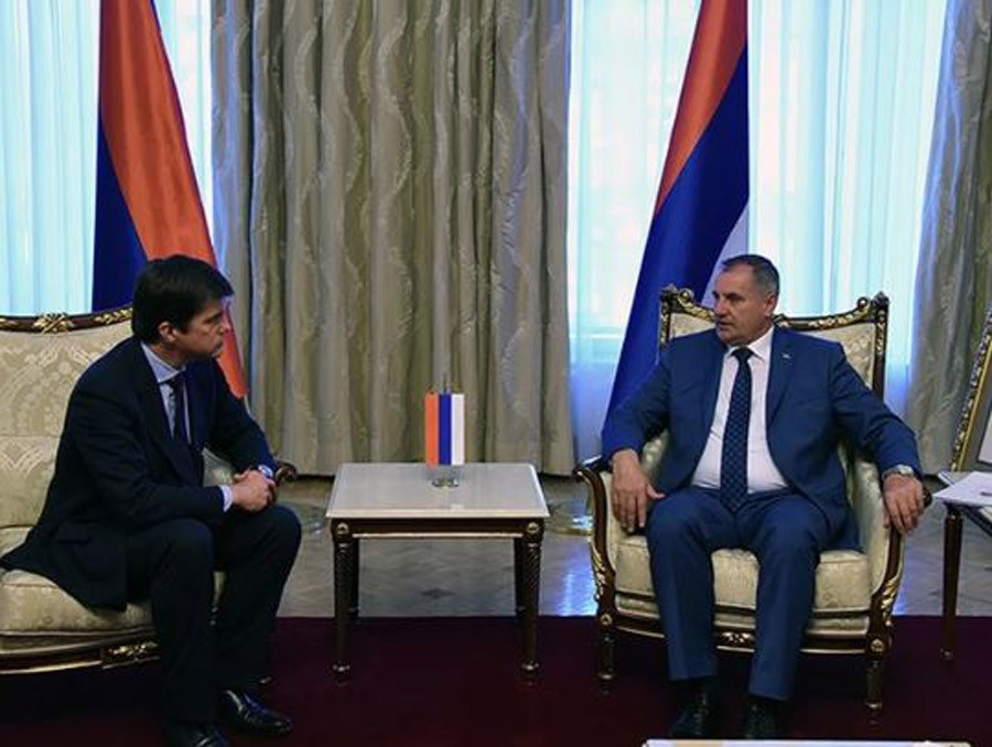 Višković razgovarao sa Nelsonom: Vlada Srpske opredjeljena da sarađuje sa investitorima