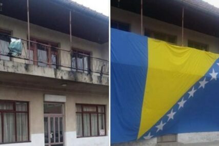 “TEŽAK VANDALSKI ČIN” Kod Maglaja ZAPALJENA zastava BiH, policija traga za počiniocima