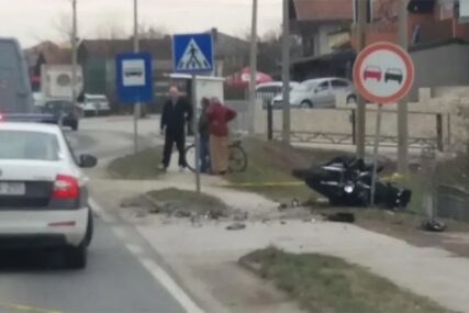 TEŽAK SUDAR Motociklista poginuo u saobraćajnoj nesreći