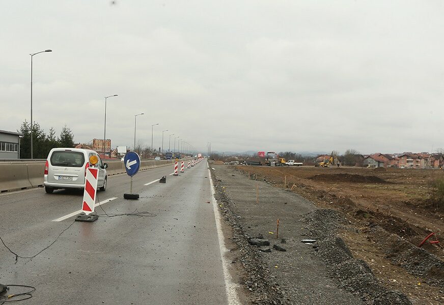 ZABRANA PROLASKA Vozite pažljivije na magistralnom putu kroz Zalužane (FOTO)