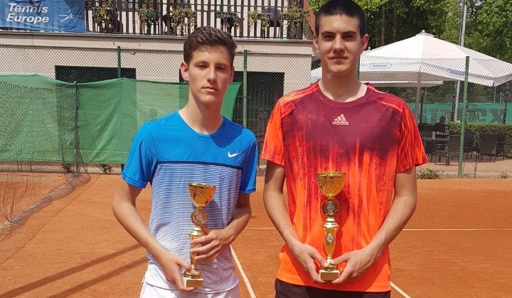 IGRALI FINALE ITF TURNIRA U SUBOTICI Veliki uspjeh Dražena Petrovića i Vladana Tadića