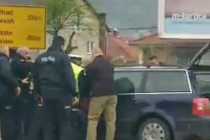 DOSJETLJIVI PROLAZNICI ZABILJEŽILI TRENUTAK Ovako je izgledalo hapšenje krijumčara migranata (VIDEO)