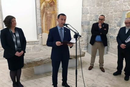 U Trebinju otvorena izložba "Sveti Sava Srpski"