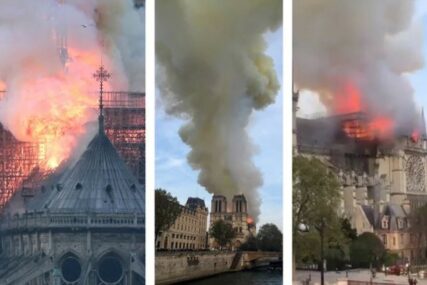 "NAJGORE JE IZBJEGNUTO" Vatrogasci su nakon devet sati borbe uspjeli da spasu gotsku katedralu staru 850 godina