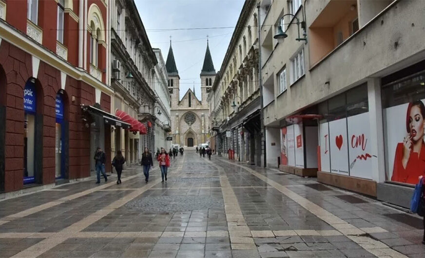 Štrosmajerova ulica u centru Sarajeva proglašena nacionalnim spomenikom