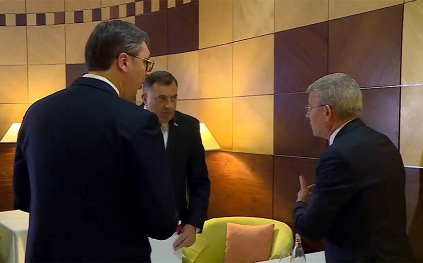 BRDO BRIONI Vučić posmatrao raspravu Dodika i Džaferovića (VIDEO)
