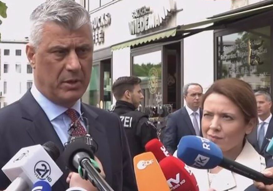 OTKAZAO I RUČAK U TIRANI Prištinski mediji: Tači nije htio da pruži ruku Miloradu Dodiku
