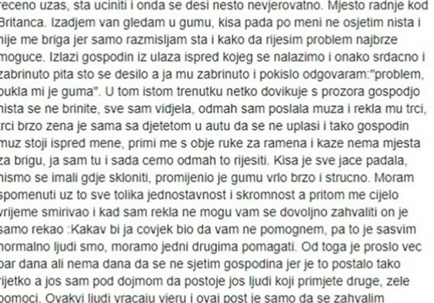 Foto: Facebook/Tanja Radenkovic/screenshot