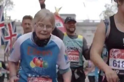 KROZ CILJ PROŠLA S OSMIJEHOM Sa 84 godine istrčala maraton i ima VAŽNU PORUKU za sve (VIDEO)