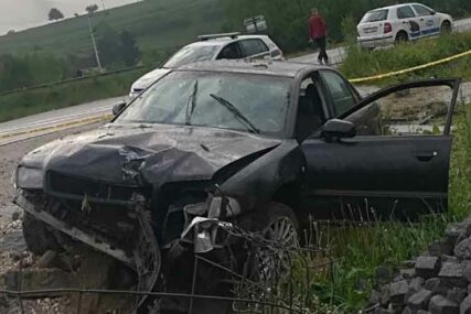 ALARMANTNO NADOMAK SARAJEVA Na ulici veći broj specijalaca, automobil POTPUNO SMRSKAN