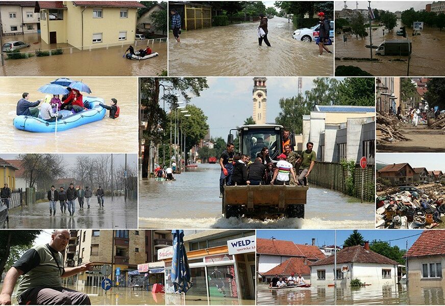 POGINULO 17 LJUDI Srpsku, Srbiju i FBiH prije 9 godina pogodile katastrofalne poplave (FOTO)