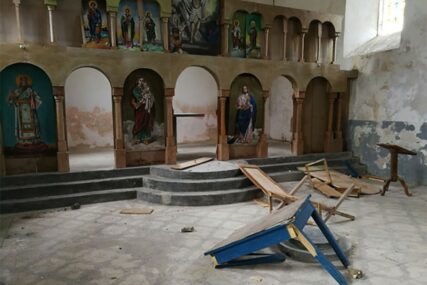 SRAMOTA U KUPRESU Vandali devastirali jedan od najstarijih hrišćanskih hramova u BiH (FOTO)