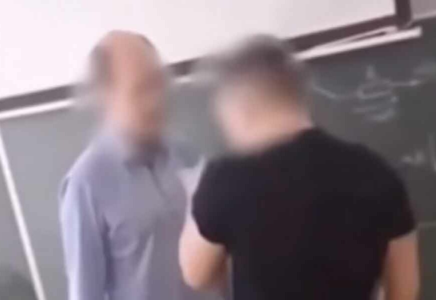 REAGOVALE I POLITIČKE STRANKE Nakon verbalnog sukoba nastavnik PLJUNUO UČENIKA (VIDEO)