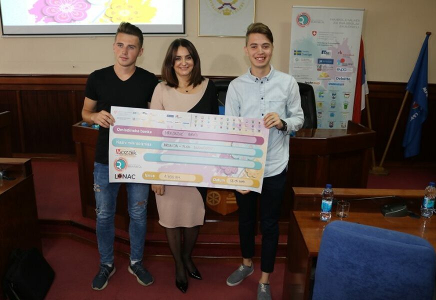 Omladinska banka Mrkonjić Grad podržala 7 projekata