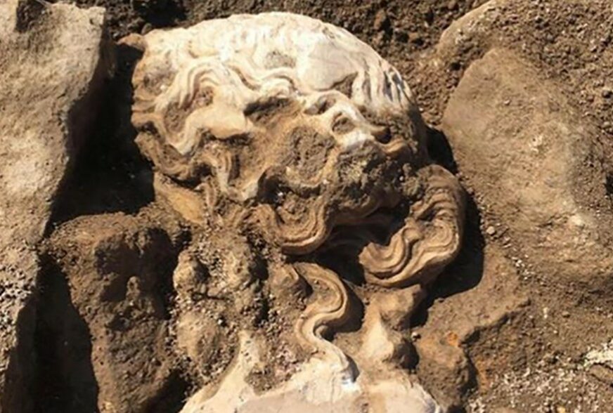 IZUZETNO OTKRIĆE U Rimu pronađena glava kipa ANTIČKOG BOŽANSTVA