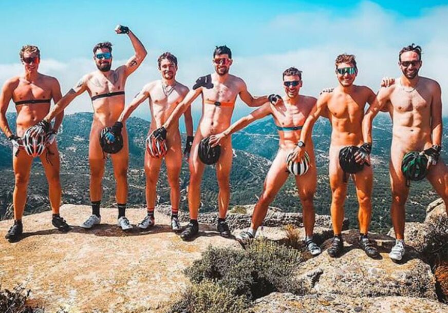 ZA ŽENSKE OČI Švajcarski bijatlonci odjeću zamijenili kacigama