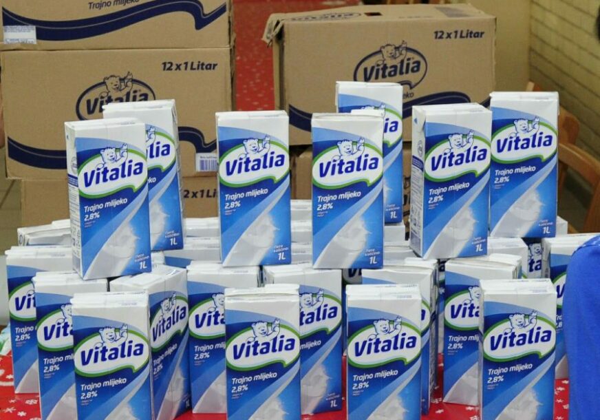 Mlijekoprodukt obilježio Svjetski dan mlijeka: Donacija VITALIA PROIZVODA dječijim domovima