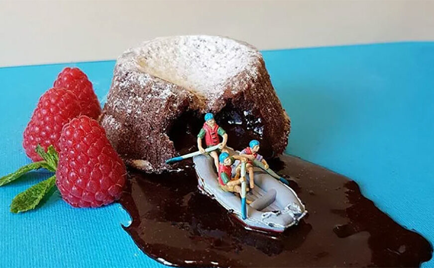 STVARA REMEK DJELA Italijanski slastičar svoje deserte pretvara u minijaturne svjetove
