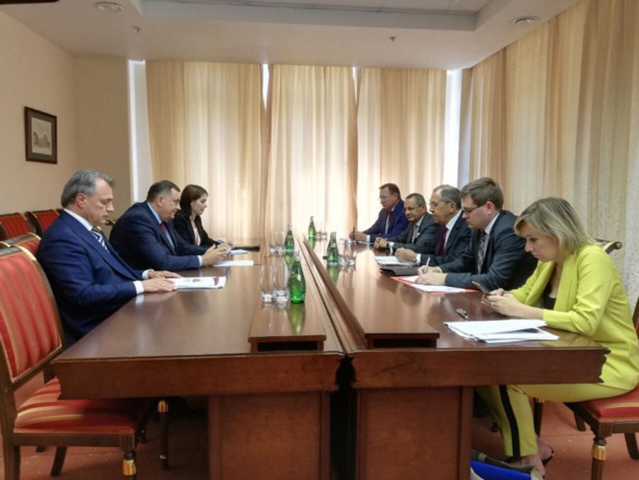 “SRPSKA STABILNA” Dodik se sastao sa Lavrovom u Sankt Peterburgu