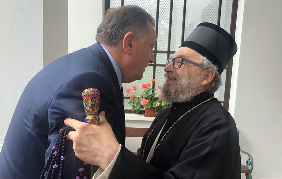 "USPJELA JE DA NAS OČUVA I OKUPI” Dodik ističe da je crkva najvažniji dio srpskog identiteta