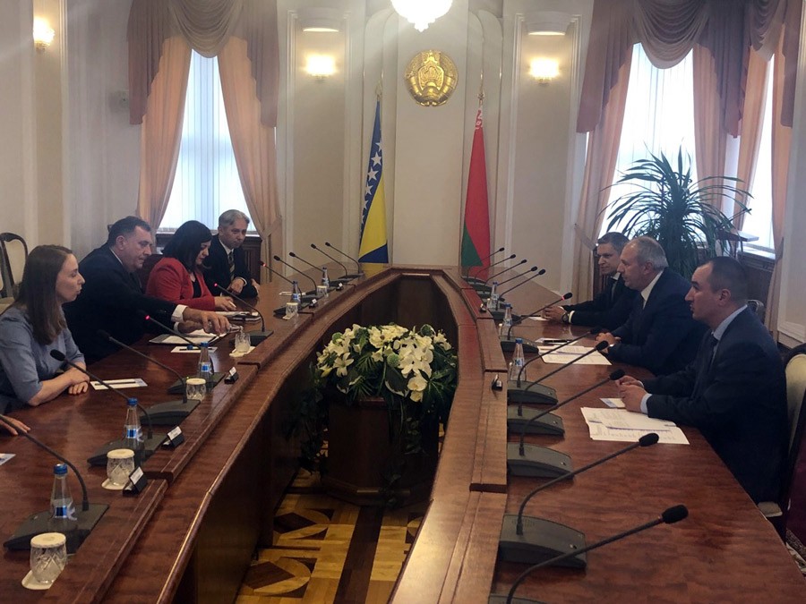 Dodik sa premijerom Bjelorusije: Potrebno unaprijediti saradnju dvije zemlje