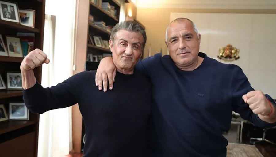 BUGARSKI PREMIJER ILI HOLIVUDSKI GLUMAC Borisov i Rambo odmjerili snagu u rukama (FOTO)