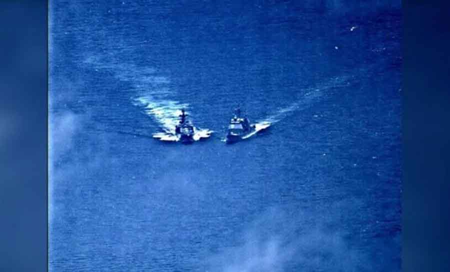 Članovi posade ugasili vatru: Požar na sirijskom brodu kod luke Banijas