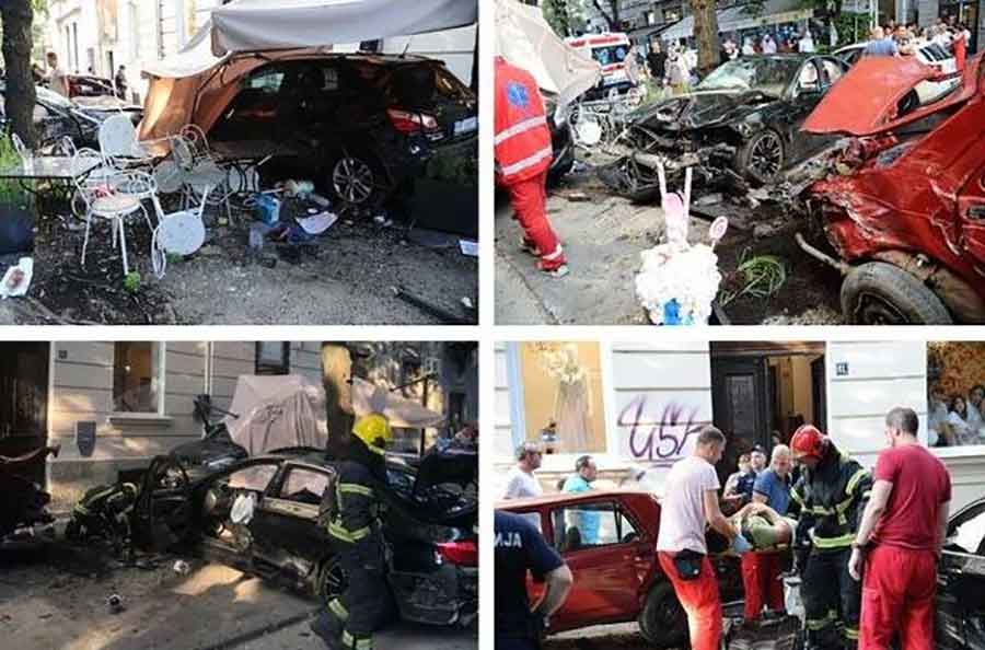 BJEŽAO ZA RUMUNIJU NAKON NESREĆE Ovo je vozač BMW koji je izazvao haos u centru Beograda