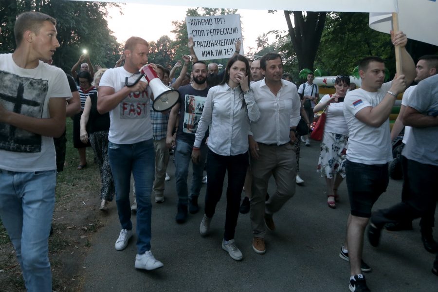 “NE ODUSTAJEMO OD TRGA” Opozicija predala zahtjev policiji za novi protest 4. jula u parku