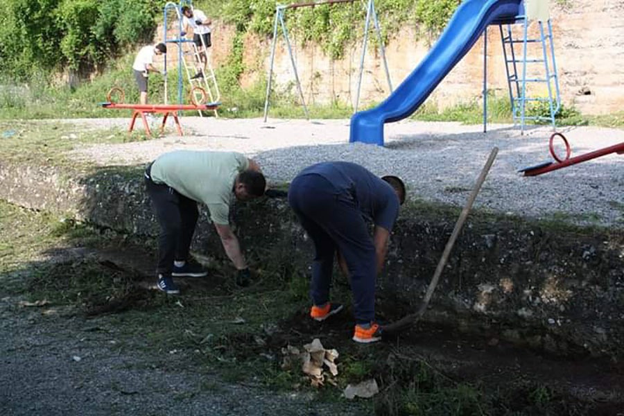 U Višegradu očišćeno dječje igralište, akciji se odazvali sportisti