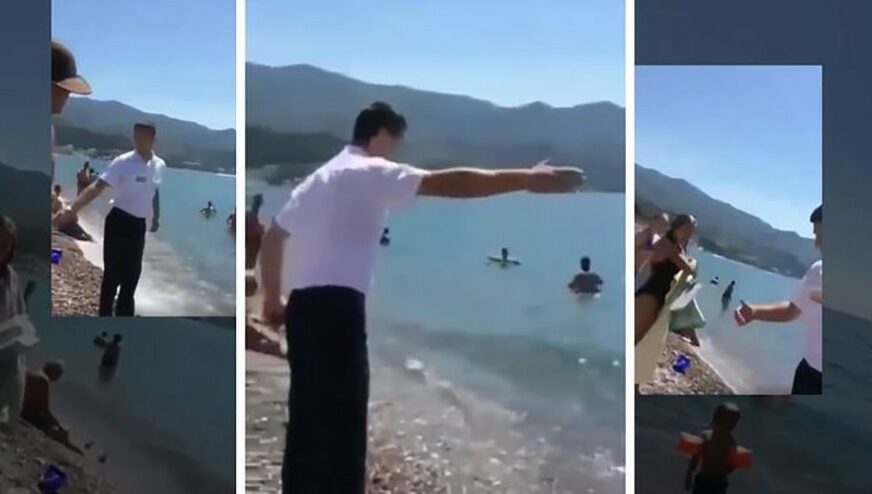 “ALO, IZLAZI IZ VODE, MIČI SE!” Radnik hotela u Crnoj Gori rastjerivao djecu sa plaže (VIDEO)