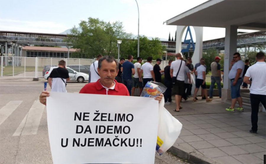 "OTVORITE OČI, ZANEMARITE POLITIČKA PREPUCAVANJA" Nezavisni sindikat "Aluminija" Mostar apelovao na spas tvornice
