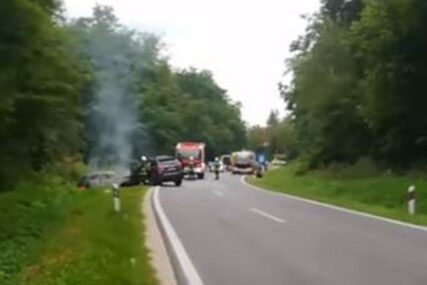 HOROR NA PUTU Teška nesreća u Hrvatskoj, među povrijeđenima i dvoje djece (VIDEO)