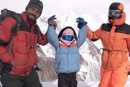 ZA SELENU JE SAMO NEBO GRANICA Ima tek 10 godina i osvojila je planinski vrh od 7.000 metara