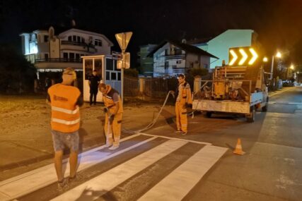 RADE NOĆU I VIKENDIMA Novi raspored za iscrtavanje saobraćajne signalizacije